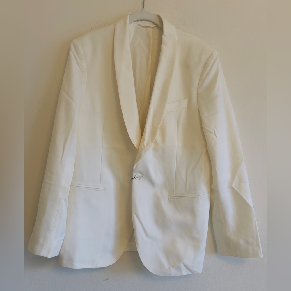 GANT Elegant White Men’s Blazer – Size Small – New